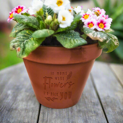 If ... Were Flowers Plant Pot